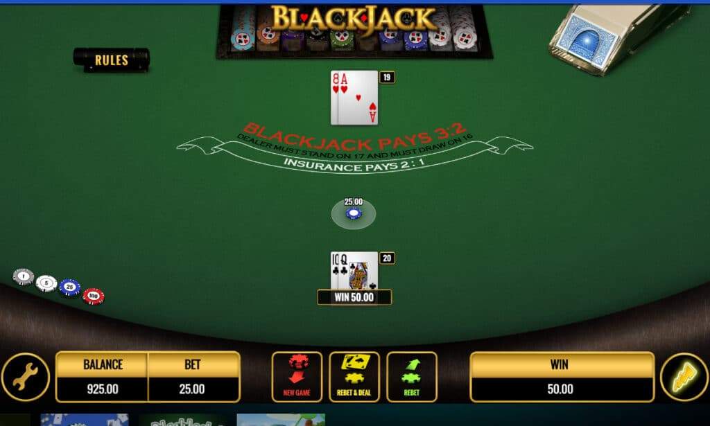Play Blackjack Online | RocketPlay Casino