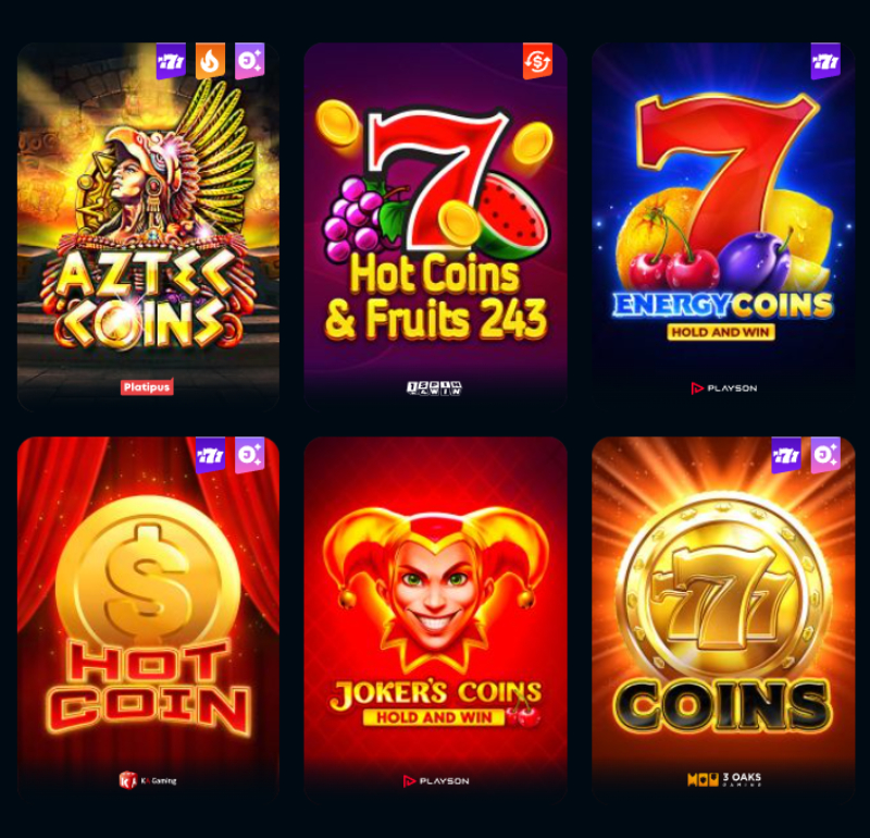 RocketPlay casino games
