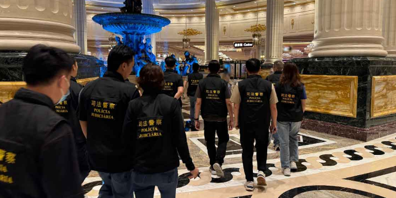 MACAU REPORTS INCREASE IN GAMING CRIMES